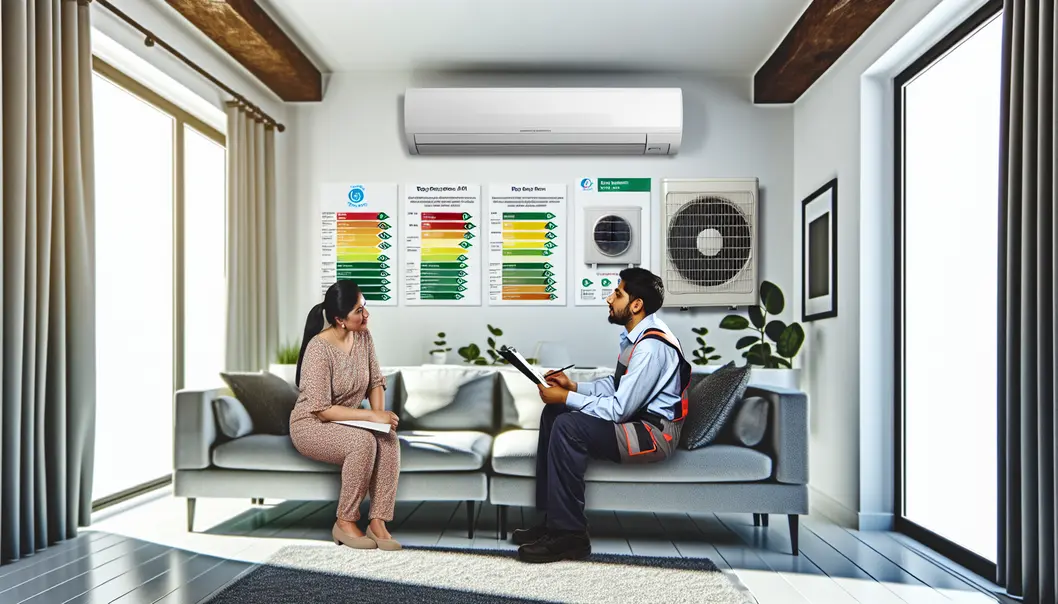 State-of-the-art energy-efficient AC units installed in a modern Houston home highlight innovation and sustainability.